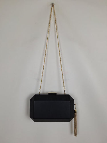 Second-Hand - Olga Berg Elegant Lia Facetted Tassel Clutch - SwapUp