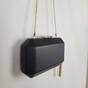 Second-Hand - Olga Berg Elegant Lia Facetted Tassel Clutch - SwapUp