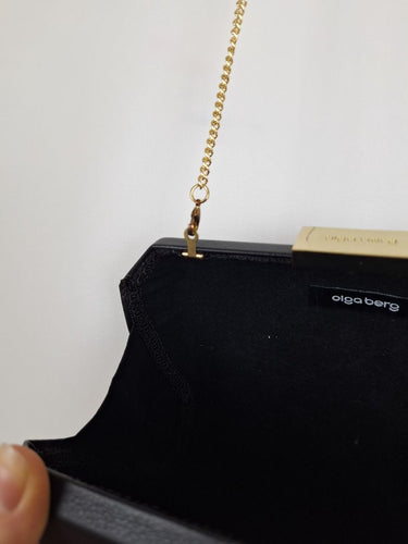 Second-Hand - Olga Berg Elegant Lia Facetted Tassel Clutch - SwapUp