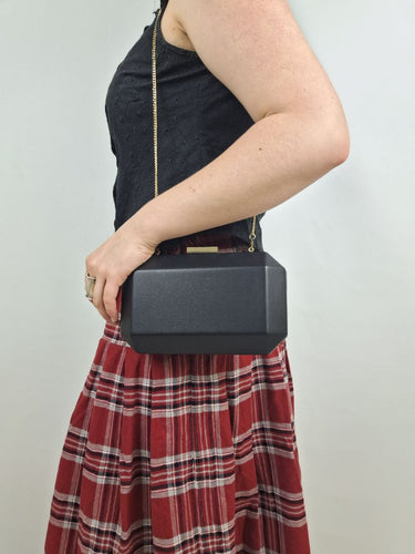 Second-Hand - Olga Berg Elegant Lia Facetted Tassel Clutch - SwapUp