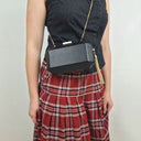 Second-Hand - Olga Berg Elegant Lia Facetted Tassel Clutch - SwapUp