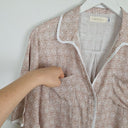 Second-Hand - Mylk Open Side Tie Nutmeg Swirl Top One Size - SwapUp