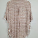 Second-Hand - Mylk Open Side Tie Nutmeg Swirl Top One Size - SwapUp