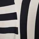 Second-Hand - Sass & Bide Stripe Flare Drape Skirt Size 8 - SwapUp