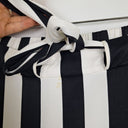 Second-Hand - Sass & Bide Stripe Flare Drape Skirt Size 8 - SwapUp