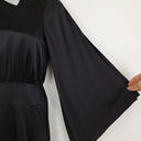 Second-Hand - Sass & Bide Elegant Asymmetrical Satin Dress Size 6 - SwapUp