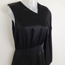 Second-Hand - Sass & Bide Elegant Asymmetrical Satin Dress Size 6 - SwapUp