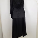 Second-Hand - Sass & Bide Elegant Asymmetrical Satin Dress Size 6 - SwapUp