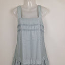 Second-Hand - Witchery Babyblue Tiered Maxi Dress Size 8 - SwapUp