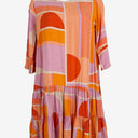 Second-Hand - Mister Zimi Sunset Geometric Shift Dress Size 6 - SwapUp