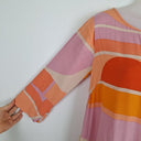 Second-Hand - Mister Zimi Sunset Geometric Shift Dress Size 6 - SwapUp