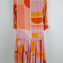 Second-Hand - Mister Zimi Sunset Geometric Shift Dress Size 6 - SwapUp