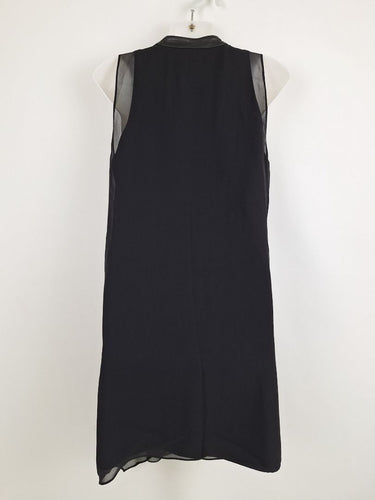Second-Hand - Witchery Silk Keyhole Clasp Mini Dress Size 10 - SwapUp