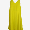 Second-Hand - Witchery Vibrant Lemon Throw On Mini Dress Size 8 - SwapUp
