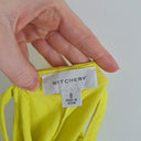 Second-Hand - Witchery Vibrant Lemon Throw On Mini Dress Size 8 - SwapUp
