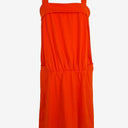 Second-Hand - Country Road Blood Orange Drop Waist Mini Dress Size S - SwapUp