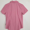 Second-Hand - Kathmandu Soft Pink Cinched Front Shirt Size 10 - SwapUp