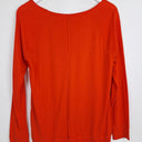 Second-Hand - Jigsaw Grapefruit Silk Panel Raglan Top Size S - SwapUp