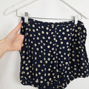 Second-Hand - Tigerlily Casual Navy Spot Mini Shorts Size XS - SwapUp