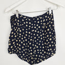 Second-Hand - Tigerlily Casual Navy Spot Mini Shorts Size XS - SwapUp