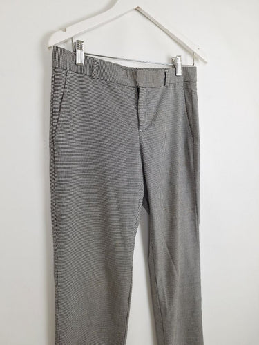 Second-Hand - Banana Republic Mini Houndstooth Tailored Pants Size 6 - SwapUp