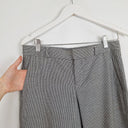 Second-Hand - Banana Republic Mini Houndstooth Tailored Pants Size 6 - SwapUp
