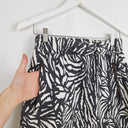 Second-Hand - French Connection Zebra Zip Pocket Mini Skirt Size 6 - SwapUp