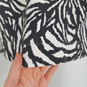 Second-Hand - French Connection Zebra Zip Pocket Mini Skirt Size 6 - SwapUp