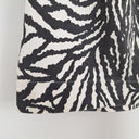 Second-Hand - French Connection Zebra Zip Pocket Mini Skirt Size 6 - SwapUp