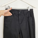 Second-Hand - Witchery Coated Black Slim Fit Jeans Size 8 - SwapUp