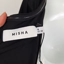 Second-Hand - Misha Raelynn Bodycon Ruched Midi Dress Size M - SwapUp