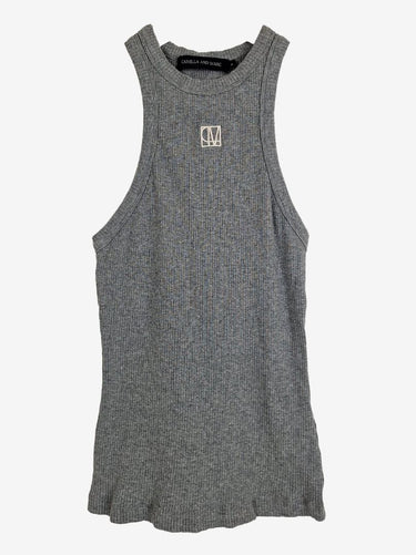 Camilla and Marc Grey Marle Nora Rib Tank Top Size 6