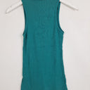 Second-Hand - Guess Deep Teal Rhinestone Tank Top Size L - SwapUp