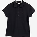 Second-Hand - Calvin Klein Staple Jersey Cotton Polo Shirt Size L - SwapUp