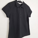 Second-Hand - Calvin Klein Staple Jersey Cotton Polo Shirt Size L - SwapUp