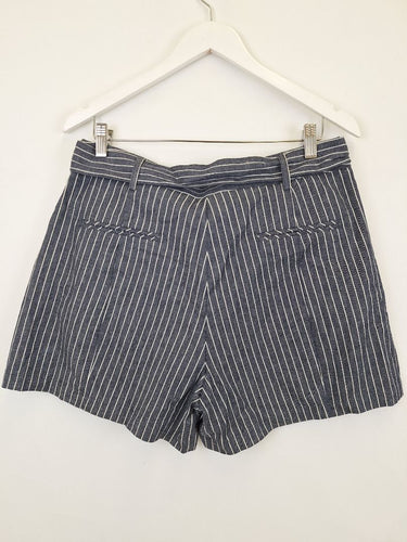 Second-Hand - Marcs Casual Stripes Navy Shorts Size 14 - SwapUp