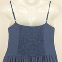 Second-Hand - Henry Oscar Navy Tiered Everyday Dress Size 14 - SwapUp
