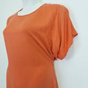 Second-Hand - Crea Concept Nectarine Drape Maxi Dress Size 14 - SwapUp
