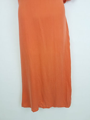 Second-Hand - Crea Concept Nectarine Drape Maxi Dress Size 14 - SwapUp
