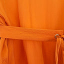 Second-Hand - Crea Concept Nectarine Drape Maxi Dress Size 14 - SwapUp