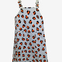 Second-Hand - Gorman Sky Blue Cheetah Denim Overall Size 10 - SwapUp