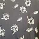 Second-Hand - Hi There by Karen Walker Black Sophisticated Floral Belted Dress Size 12 - SwapUp