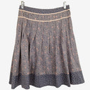 Second-Hand - Jigsaw Graceful Mauve Pleated Skirt Size 8 - SwapUp