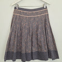 Second-Hand - Jigsaw Graceful Mauve Pleated Skirt Size 8 - SwapUp