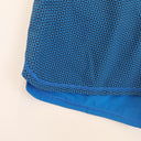 Second-Hand - Lululemon Blue Triangle Pattern Active Shorts Size 10 - SwapUp