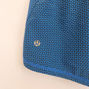 Second-Hand - Lululemon Blue Triangle Pattern Active Shorts Size 10 - SwapUp