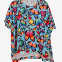 Second-Hand - Lorraine Lightweight Vibrant Butterfly Blouse Size 12 - SwapUp