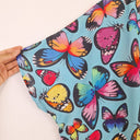 Second-Hand - Lorraine Lightweight Vibrant Butterfly Blouse Size 12 - SwapUp