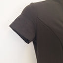 Second-Hand - Leina & Fleur Sleek Zip Neck Midi Dress Size 12 - SwapUp