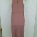 Second-Hand - Bae Refined Boho Dusty Rose Maternity Dress Size L - SwapUp